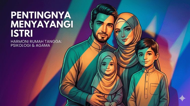 Membangun Harmoni Rumah Tangga: Pentingnya Sayangi Istri dalam Perspektif Psikologi dan Agama